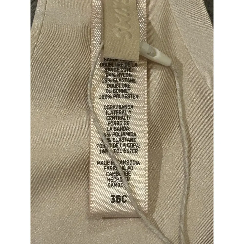 NWT Skims Women's Ultimate Push Up Plunge Bra in Sand size 36C - Picture 5 of 5
